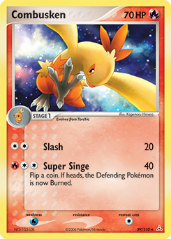 Combusken card art