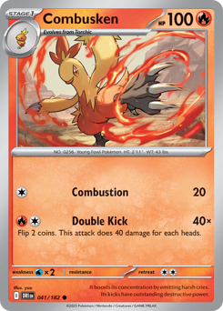 Combusken card art