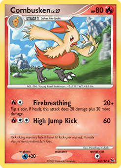 Combusken card art