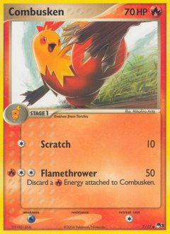 Combusken card art