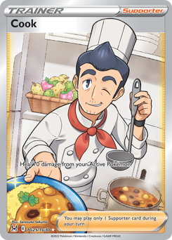 Cook card art