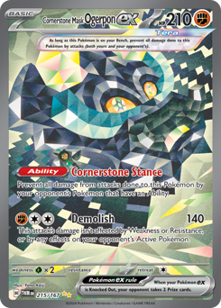 Cornerstone Mask Ogerpon ex card art