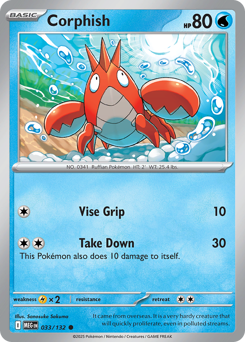Corphish card art