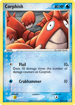 Corphish card art