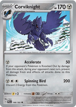 Corviknight card art