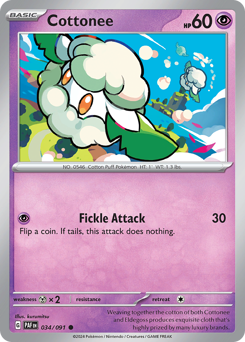 Cottonee card art
