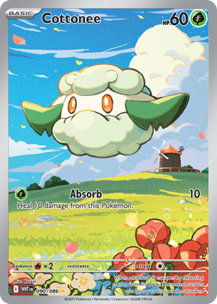Cottonee card art