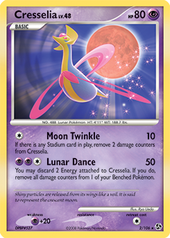 Cresselia card art