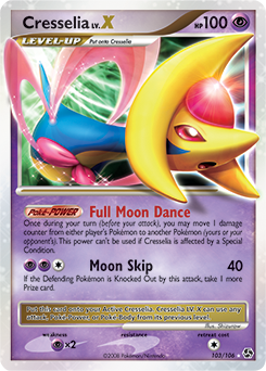 Cresselia LV.X card art