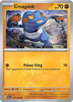 Croagunk card art