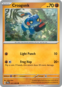 Croagunk card art