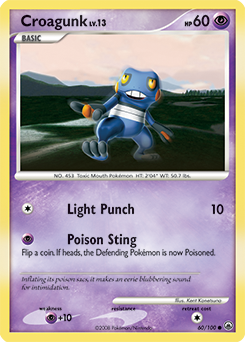 Croagunk card art