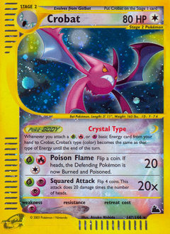 Crobat card art