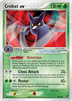 Crobat ex card art