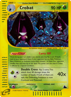 Crobat card art
