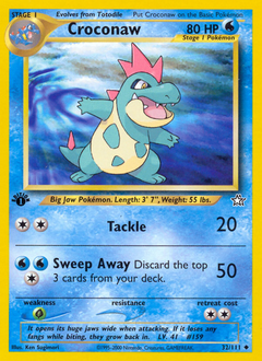 Croconaw card art