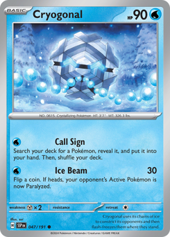 Cryogonal card art