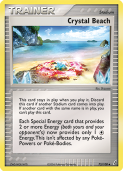 Crystal Beach card art
