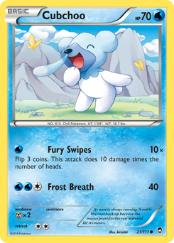 Cubchoo card art