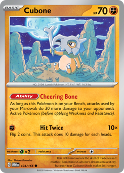 Cubone card art