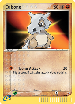 Cubone card art