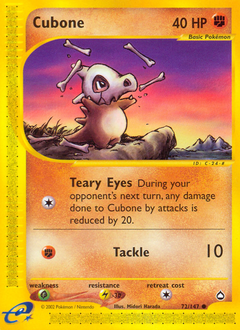 Cubone card art