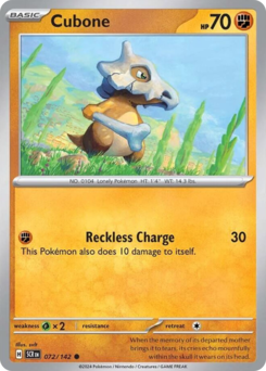 Cubone card art