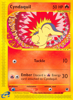 Cyndaquil card art