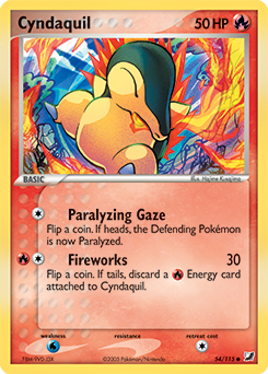 Cyndaquil card art