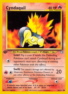 Cyndaquil card art