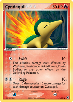 Cyndaquil card art