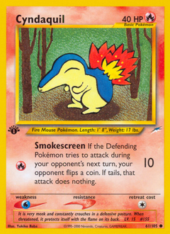 Cyndaquil card art