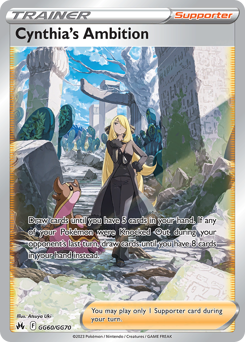 Cynthia's Ambition card art