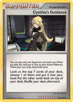 Cynthia's Guidance card art