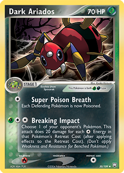 Dark Ariados card art