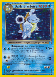 Dark Blastoise card art