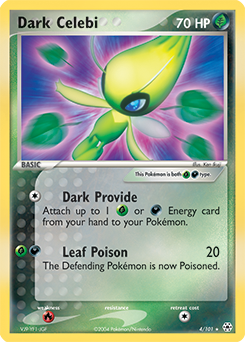 Dark Celebi card art
