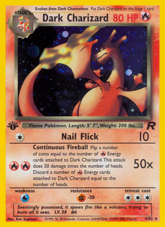 Dark Charizard card art