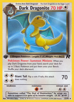 Dark Dragonite card art