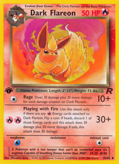 Dark Flareon card art
