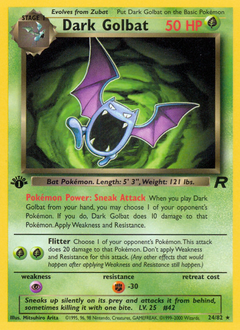 Dark Golbat card art