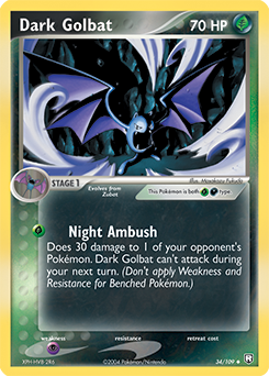 Dark Golbat card art