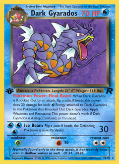 Dark Gyarados card art