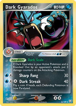 Dark Gyarados card art