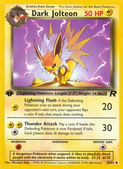 Dark Jolteon card art