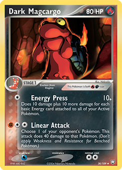 Dark Magcargo card art