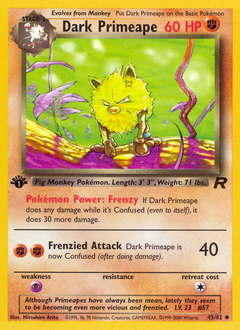 Dark Primeape card art