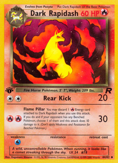 Dark Rapidash card art
