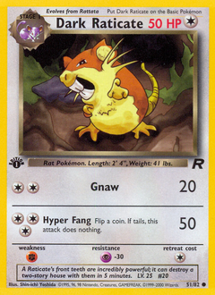 Dark Raticate card art