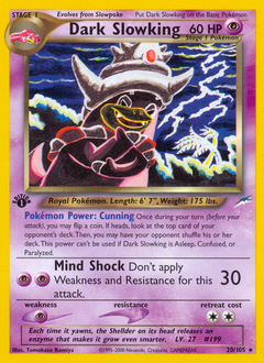 Dark Slowking card art